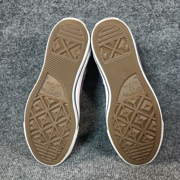 Converse Chuck Taylor Tri Zip Women Size 7 Black Grey Denim Sparkle Wash - Picture 9 of 9